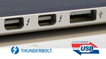 Интерфейсы USB 3.0 и Thunderbolt